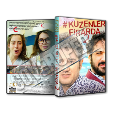 Kuzenler Firarda 2 - 2023 Türkçe Dvd Cover Tasarımı